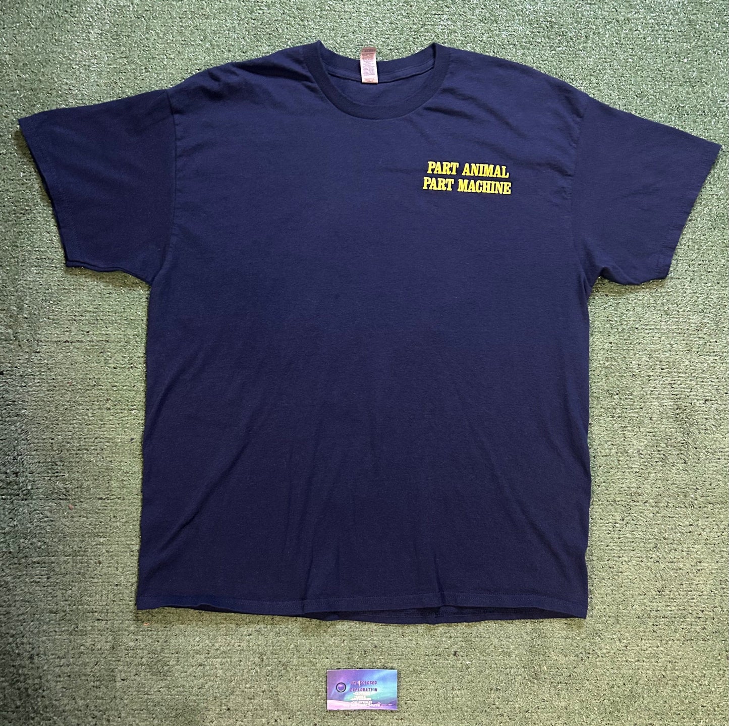 Search and destroy navy tee
