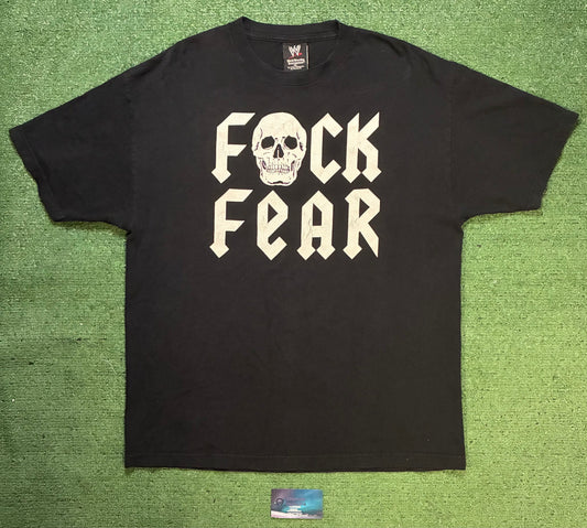 Vintage 2000s Stone Cold Steve Austin fuck fear drink beer tee