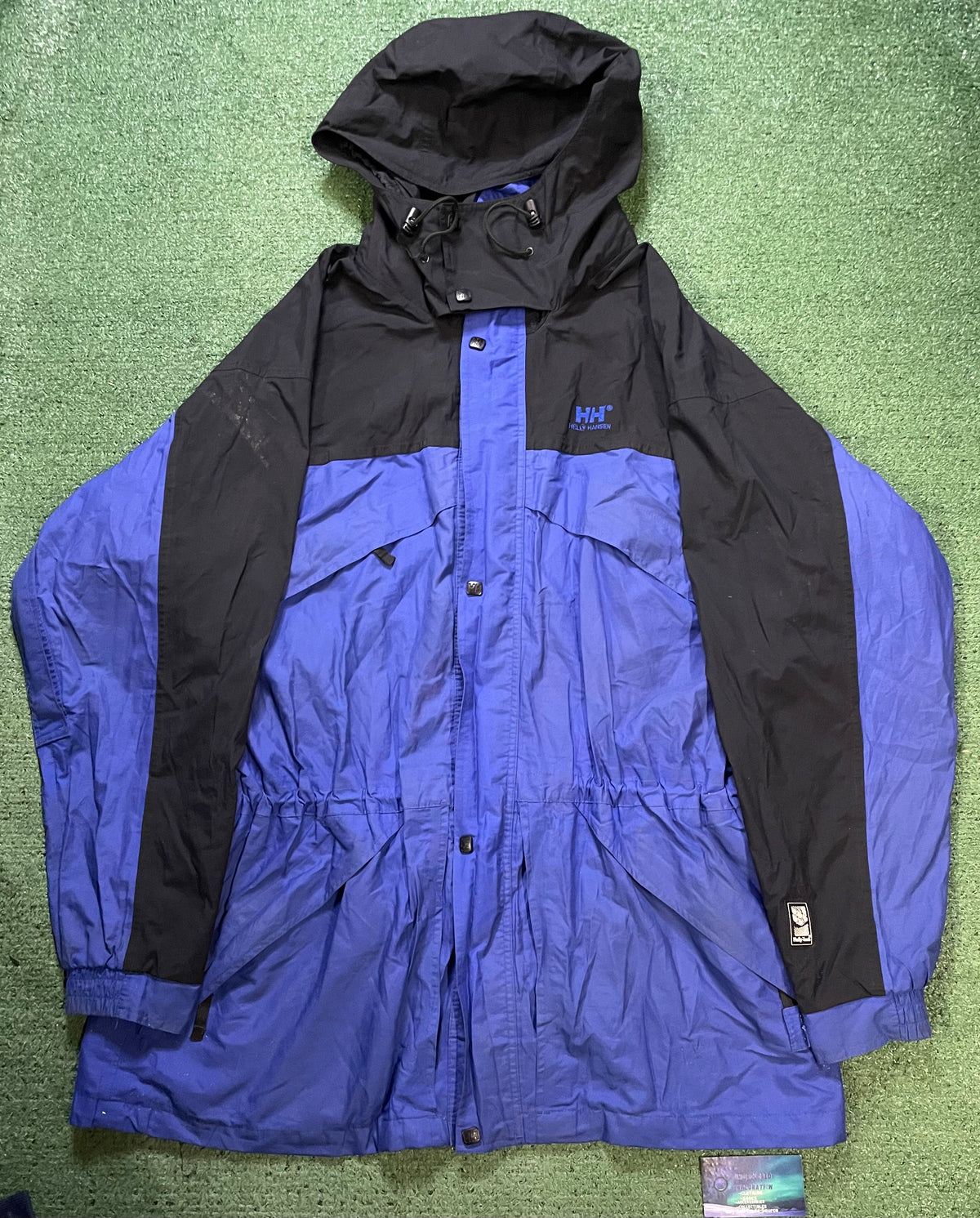 Vintage Helly Hansen blue & black jacket