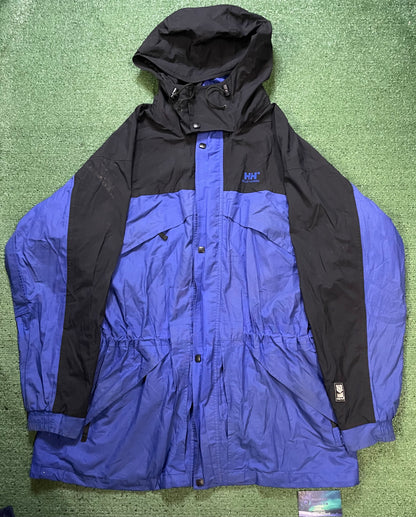 Vintage Helly Hansen blue & black jacket