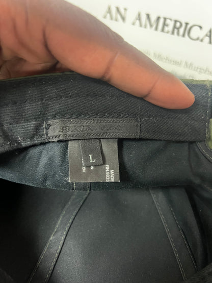 Prada embroidered olive hat
