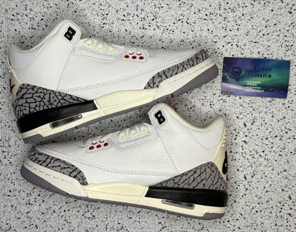 Jordan 3 White Cement