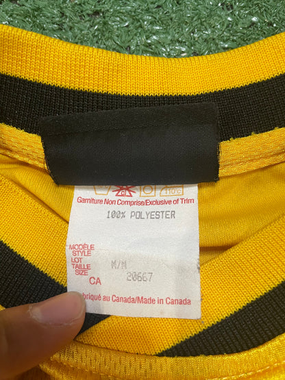 Vintage 1990s lotto black and yellow #69 jersey