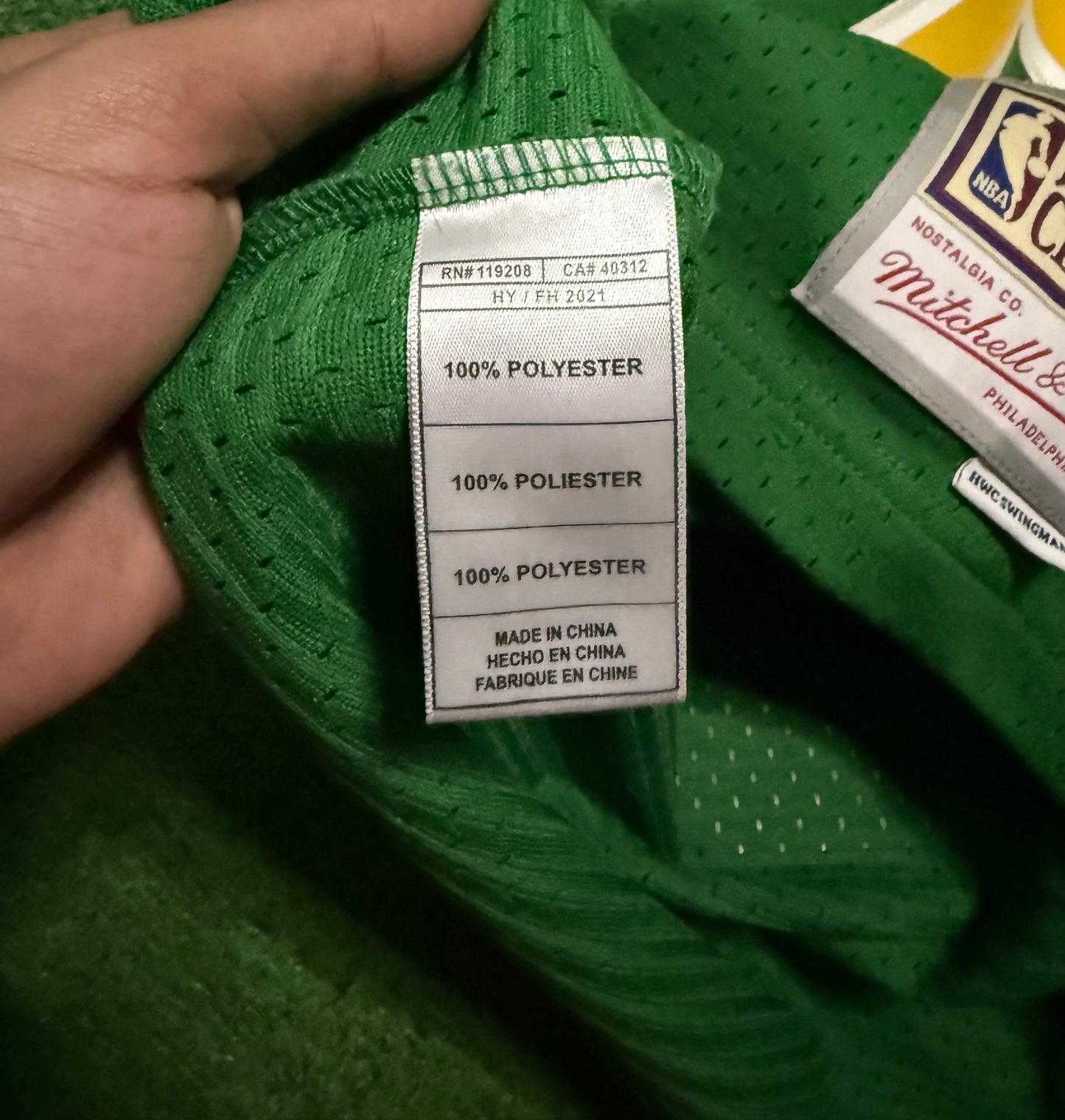 Shawn Kemp Seattle Superosonics Swingman Jersey