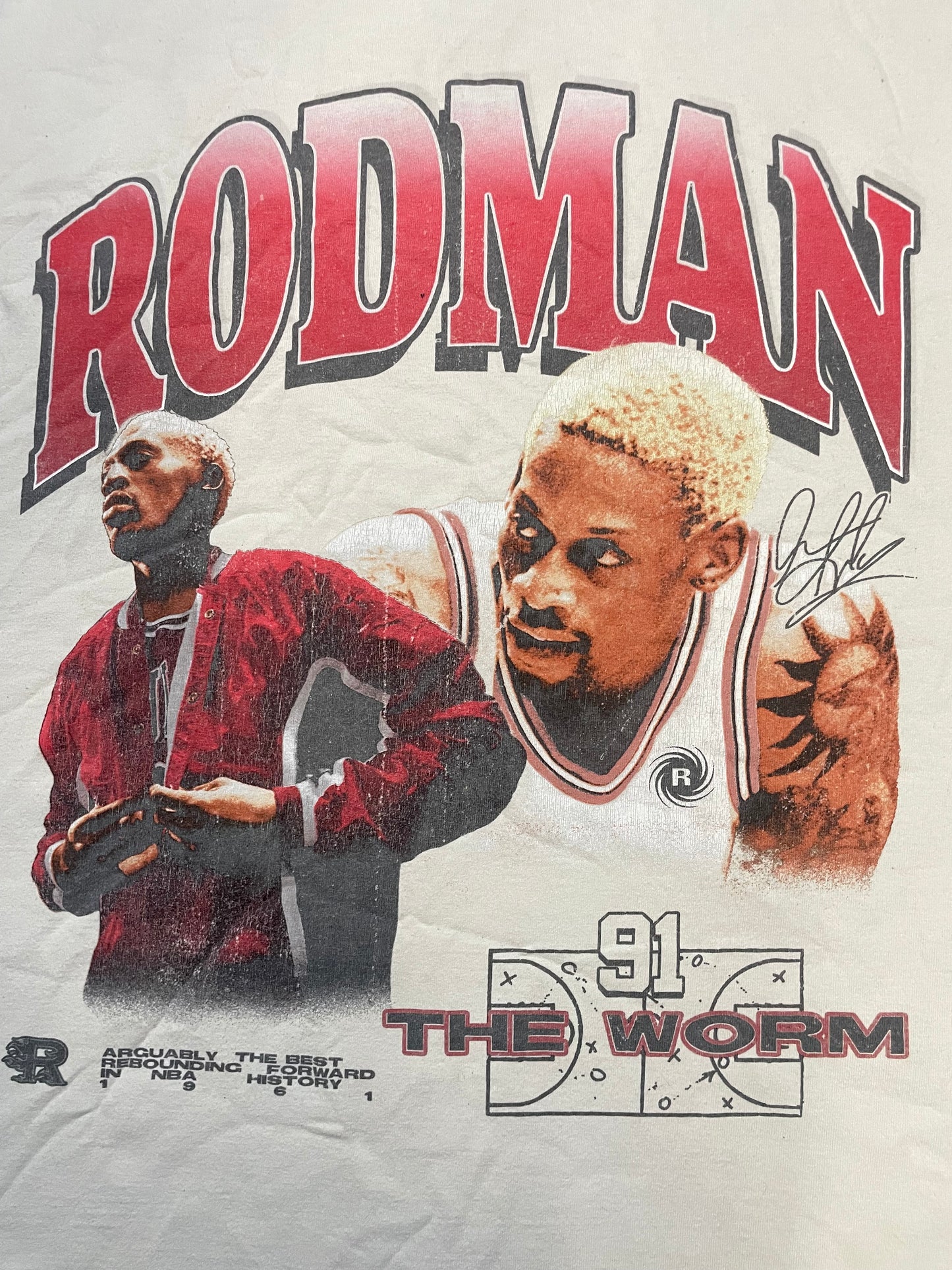 Rodman best forward in nba history tee