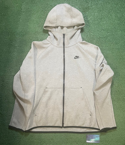 Nike tech fleece grey zip up hoodie