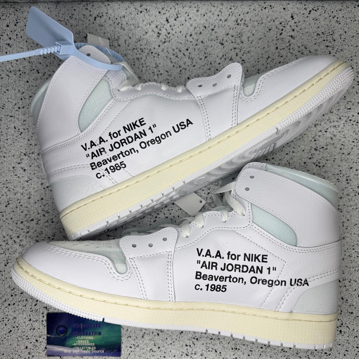 Jordan 1 V.A.A Alaska Off-White