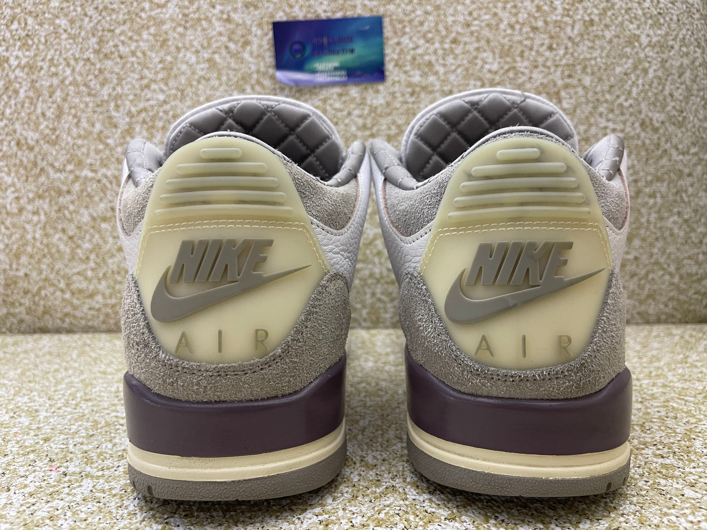 Jordan 3 A Ma Manieré 9.5 Men/ 11 Women “Preowned”