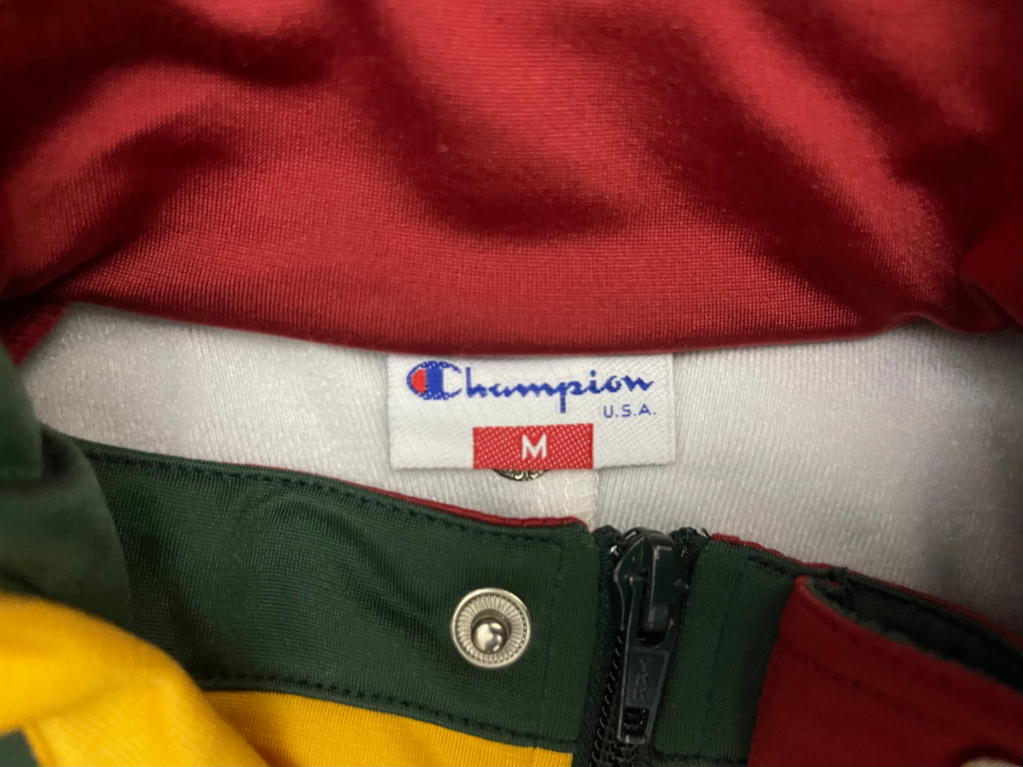 Vintage Seattle Super Sonics Warm Up Zip Up