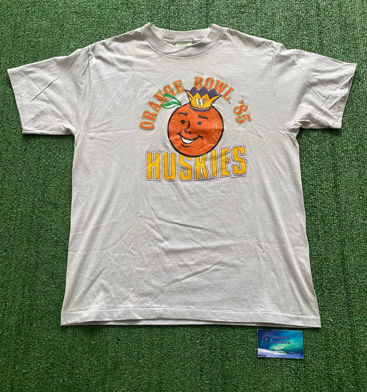 Vintage 85 UW Orange Bowl T-shirt