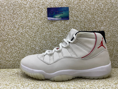 Jordan 11 Platinum Tint 11 Men/12.5 Women “Preowned”