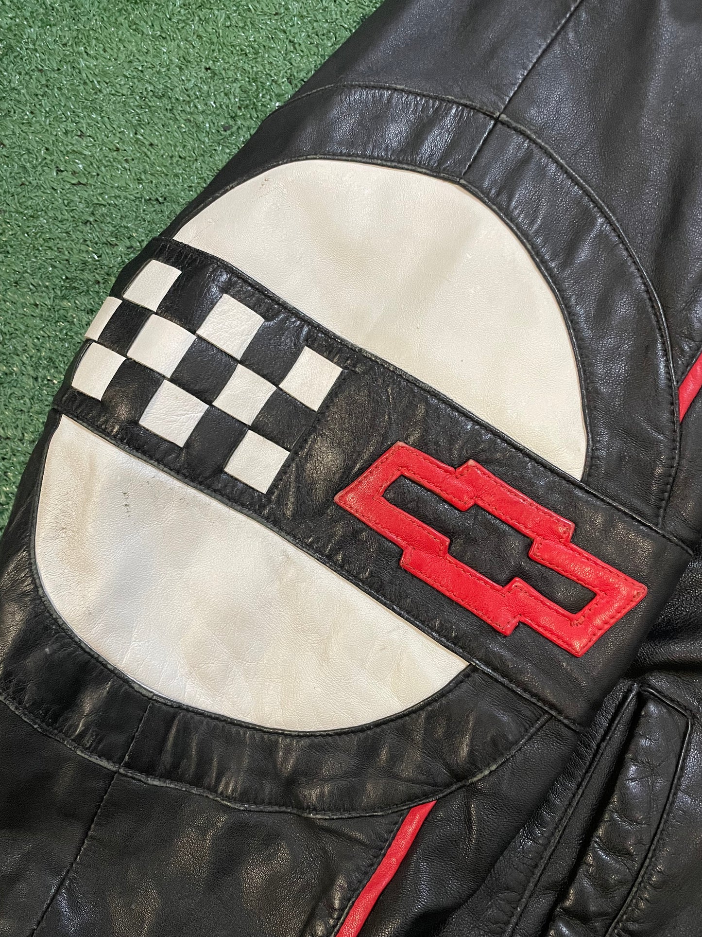 Vintage 1970s Corvette C4 leather jacket