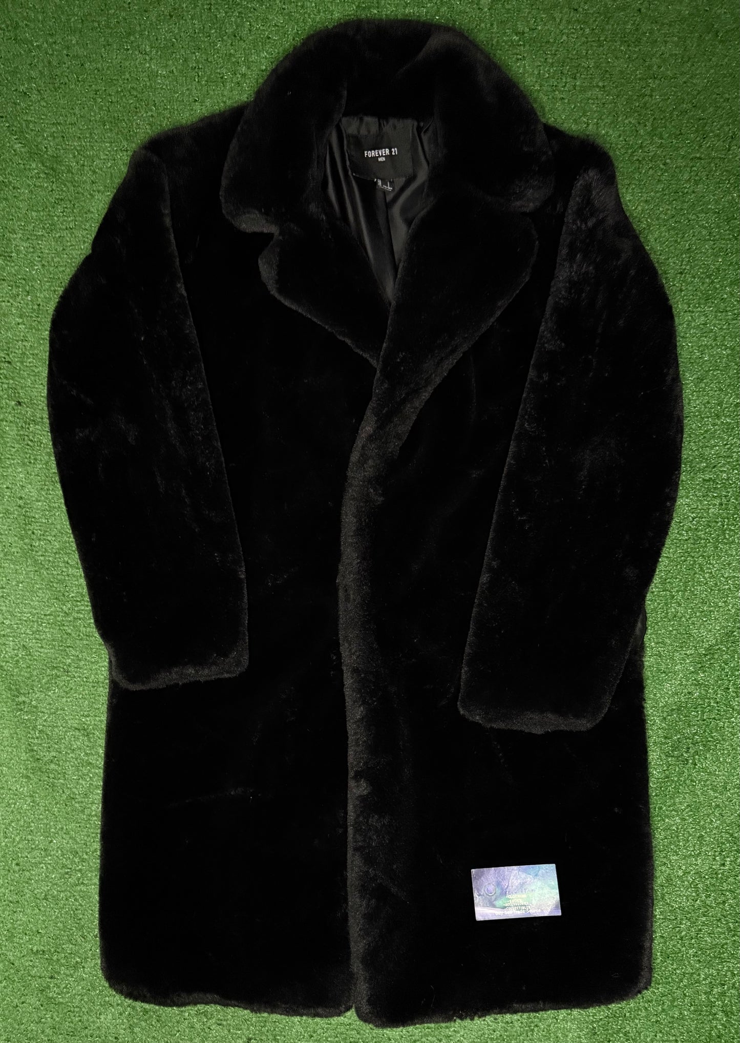 Forever 21 Velour Long Jacket
