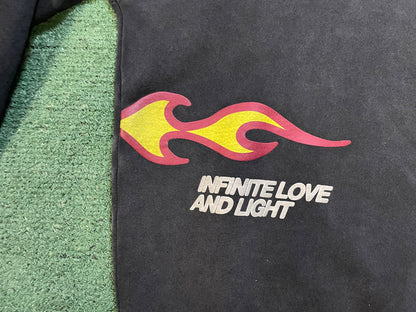 Where Dreams Become Reality puff print hoodie