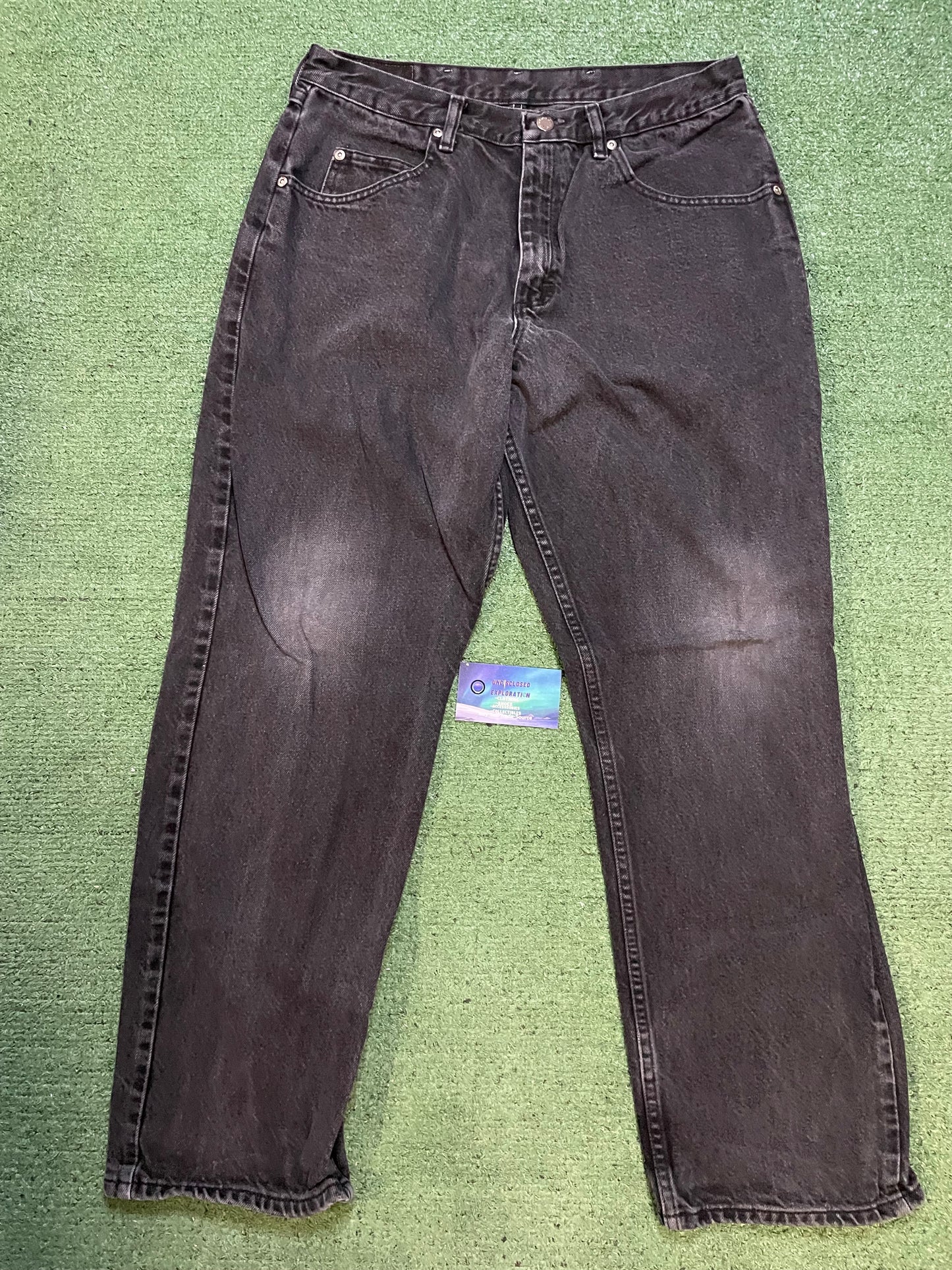 Wrangler black denim jeans