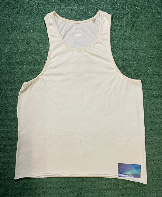 Fear of God Essentials cream tank top