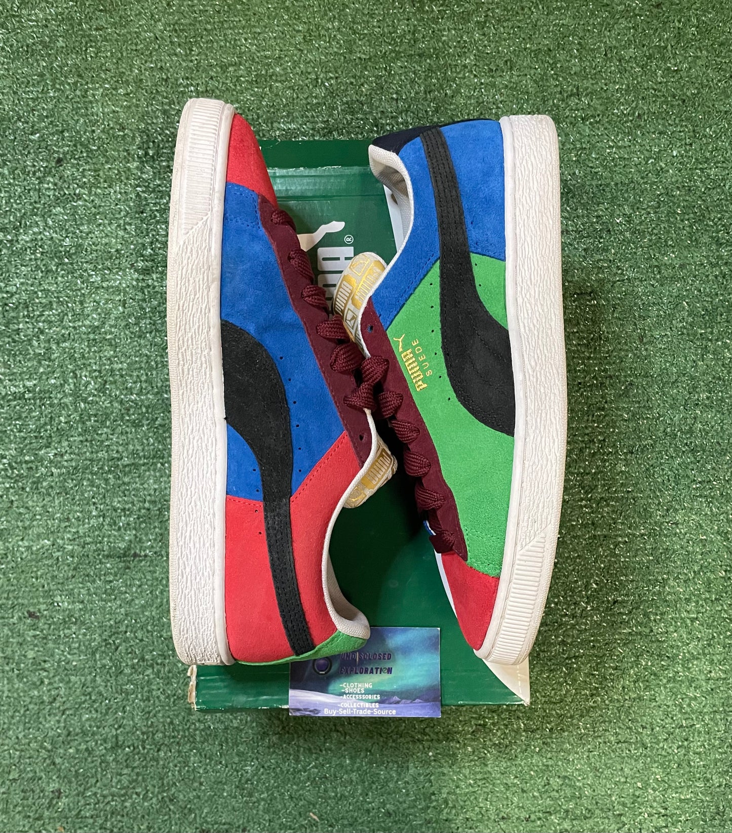 Puma suede classix multicolor size 9.5men/11women