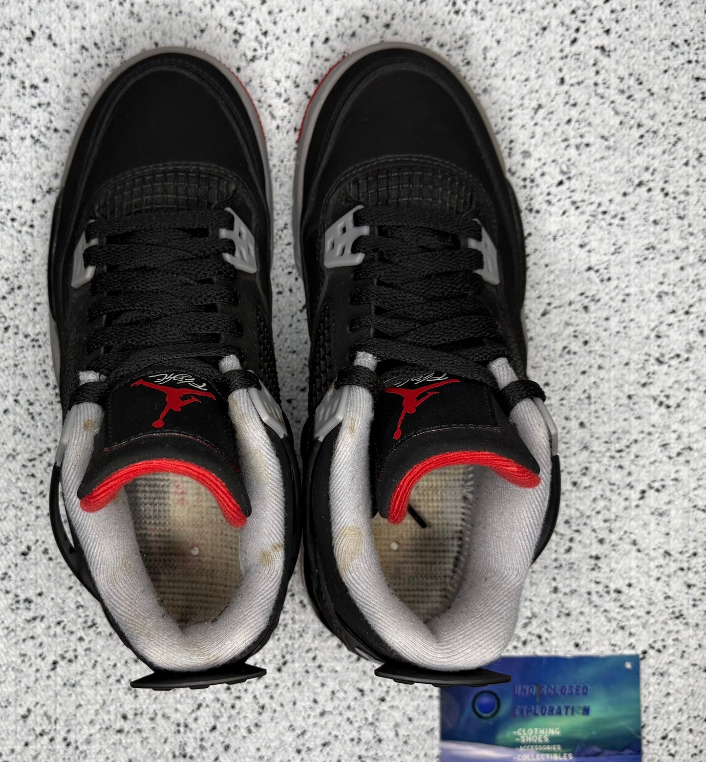 Jordan 4 Bred 2019 4.5 Youth/6 Women “Preowned”