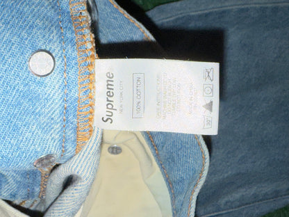 Supreme Thrasher Regular Jeans Washed Blue