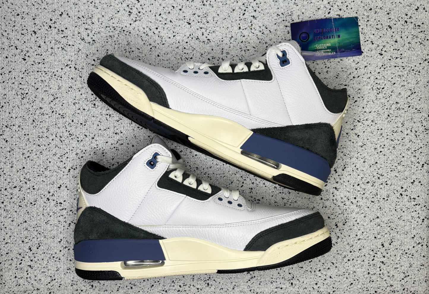 Jordan 3 A Ma Maniere Diffused Blue 10 Men/11.5 Women “Preowned”
