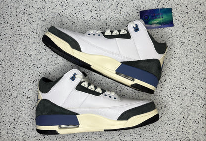 Jordan 3 A Ma Maniere Diffused Blue 10 Men/11.5 Women “Preowned”