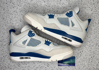 Jordan 4 Military Blue 10 Men/11.5 Women “Preowned”