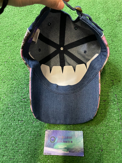 Apex Racing denim and pink camo hat