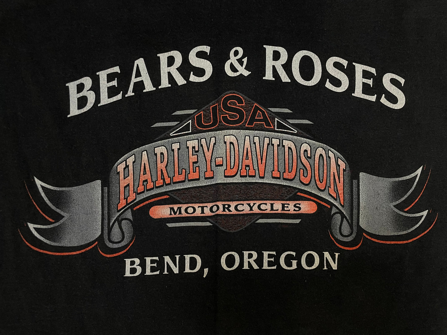Vintage 1990s Harley Davidson V flame Longsleeve