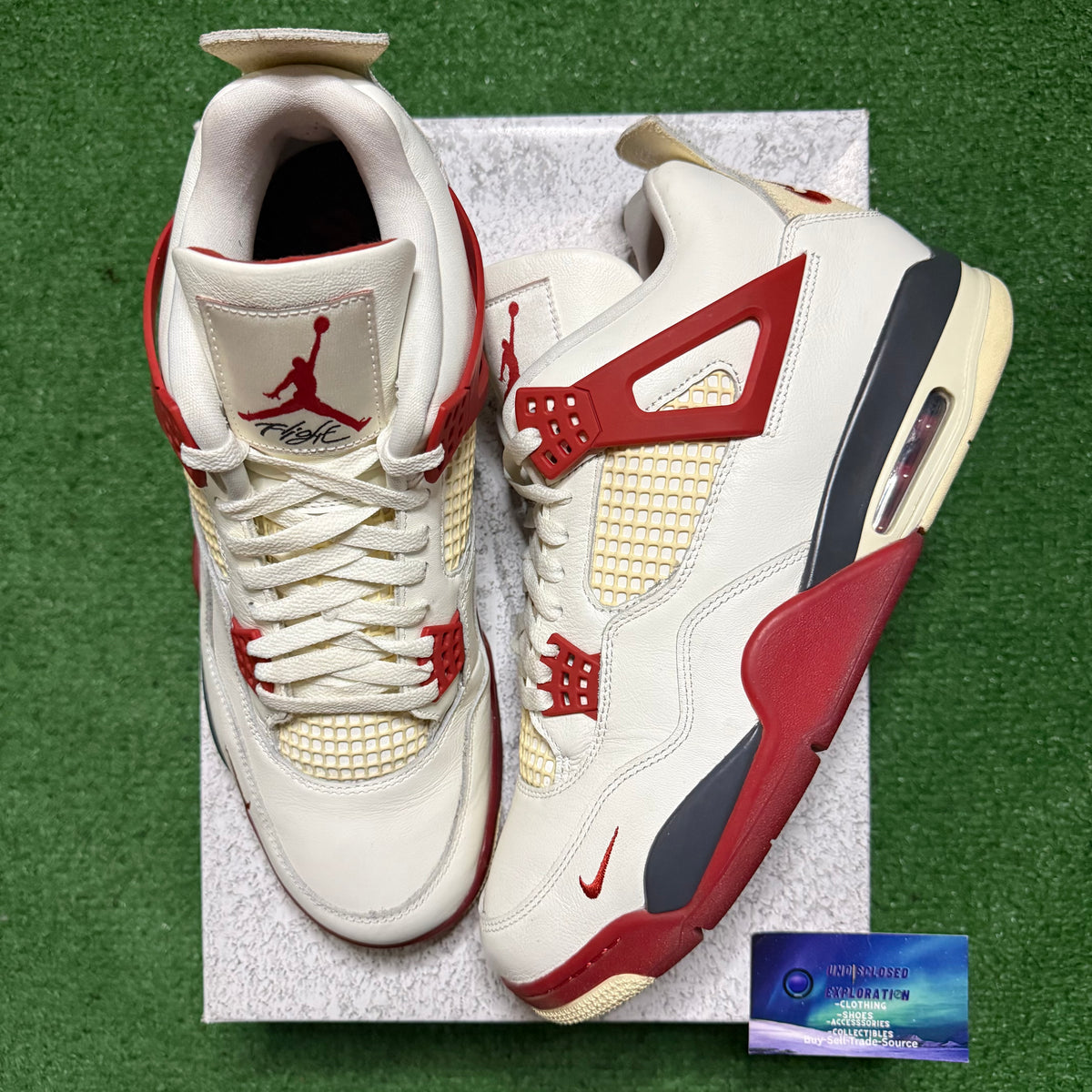 Jordan 4 Brick After Brick 12 Men “Preowned”