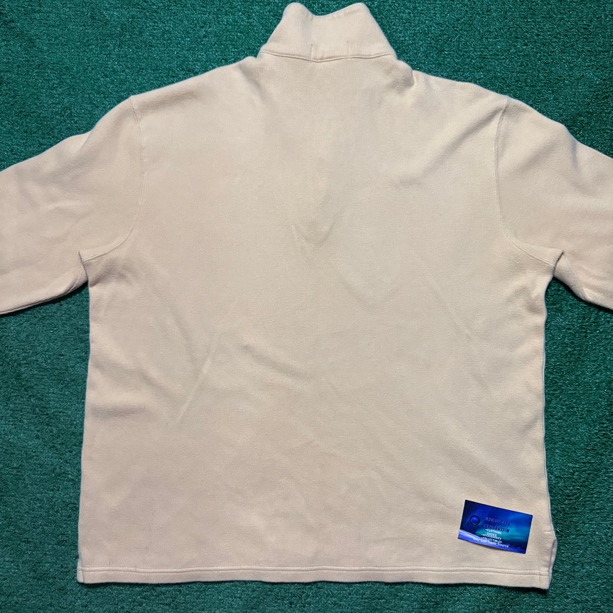 Vintage Polo Ralph Lauren Quarter Zip Fleece Yellow