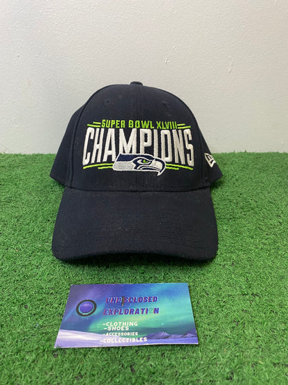 seattle Seahawks Super Bowl XLVIII 48 champions  New Era NFL Hat