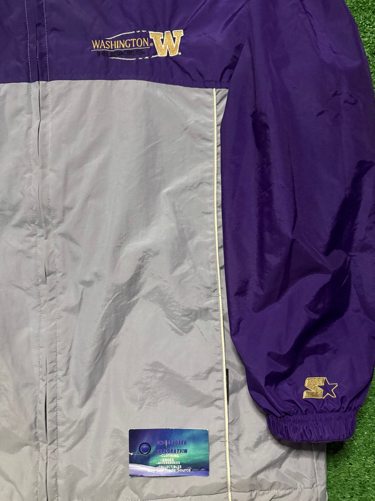 Vintage Reversible Washington Huskies Starter Fleece