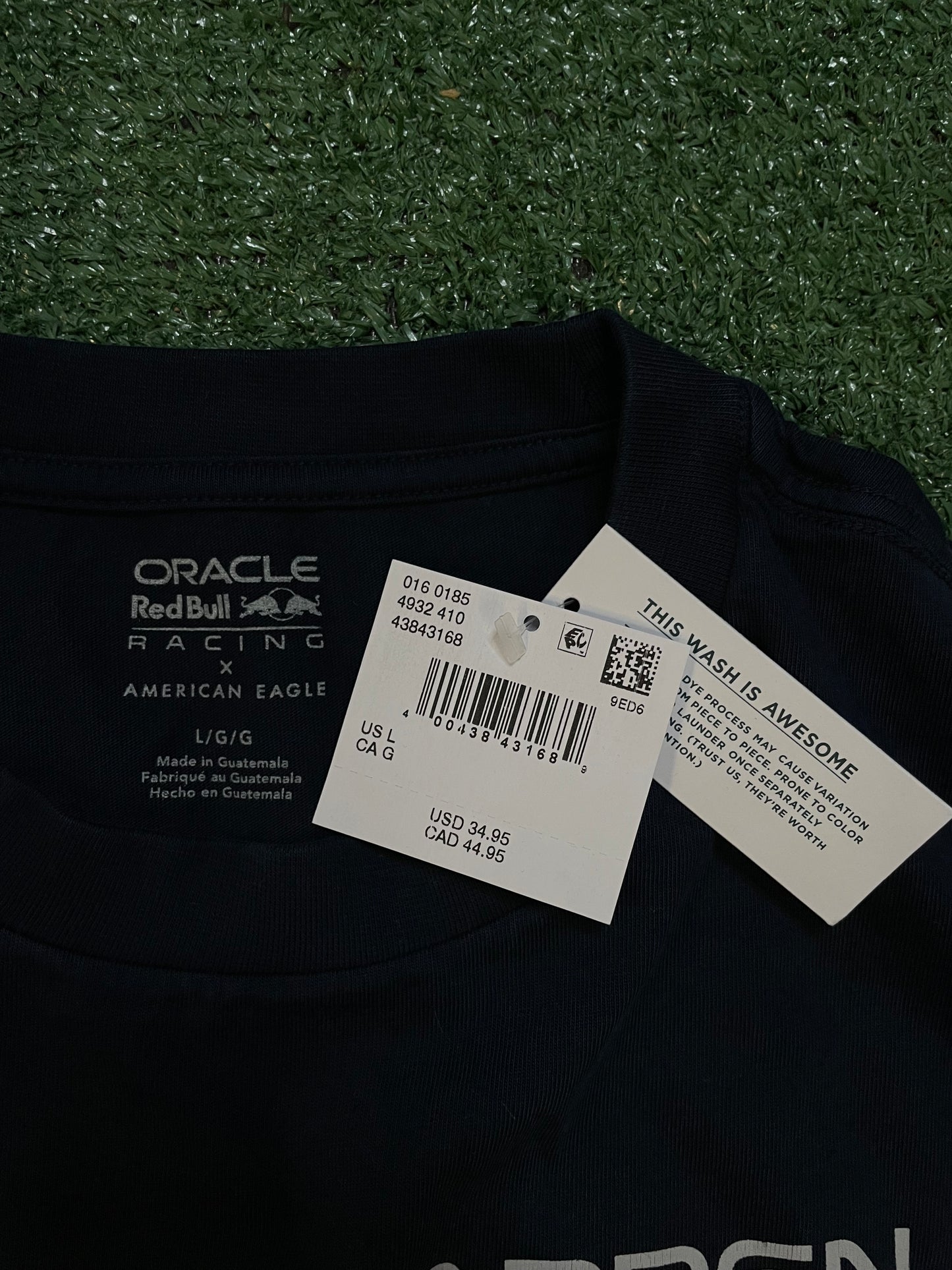 Max Verstappen F1 racing  Navy tee