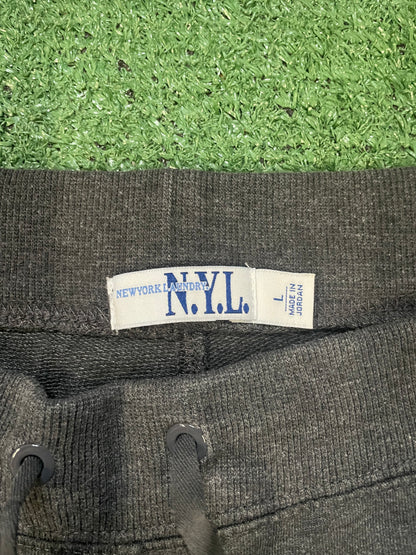 Vintage N.Y.L. Grey & turquoise pants