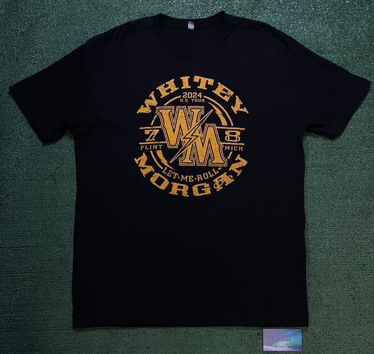 Whitey Morgan tour 2024 tee