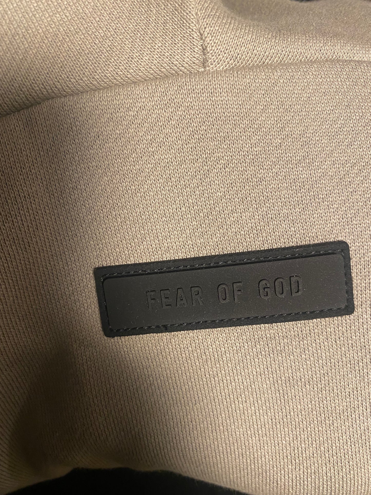 Fear of god essentials seal hoodie