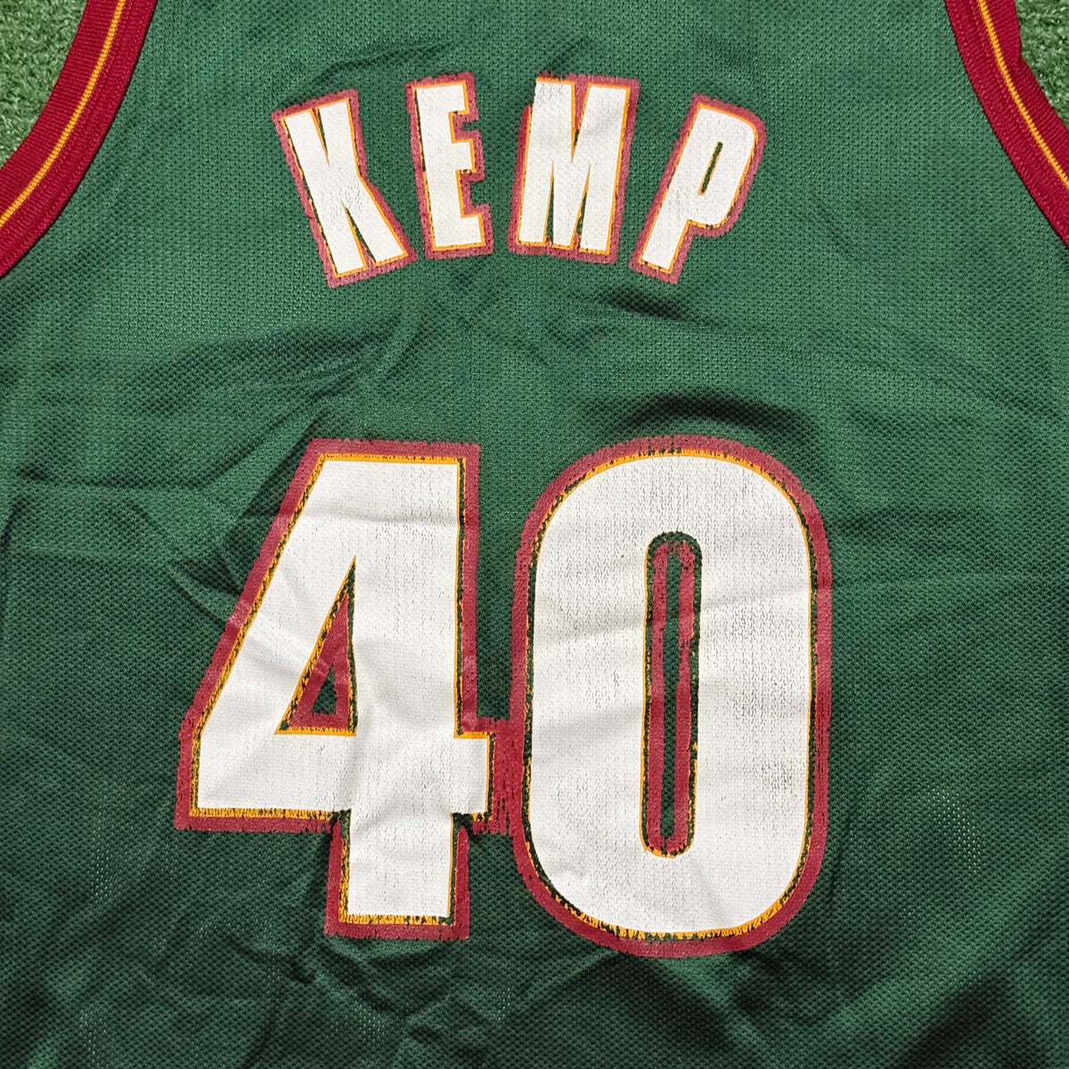 Vintage Shawn Kemp Seattle SuperSonics Jersey
