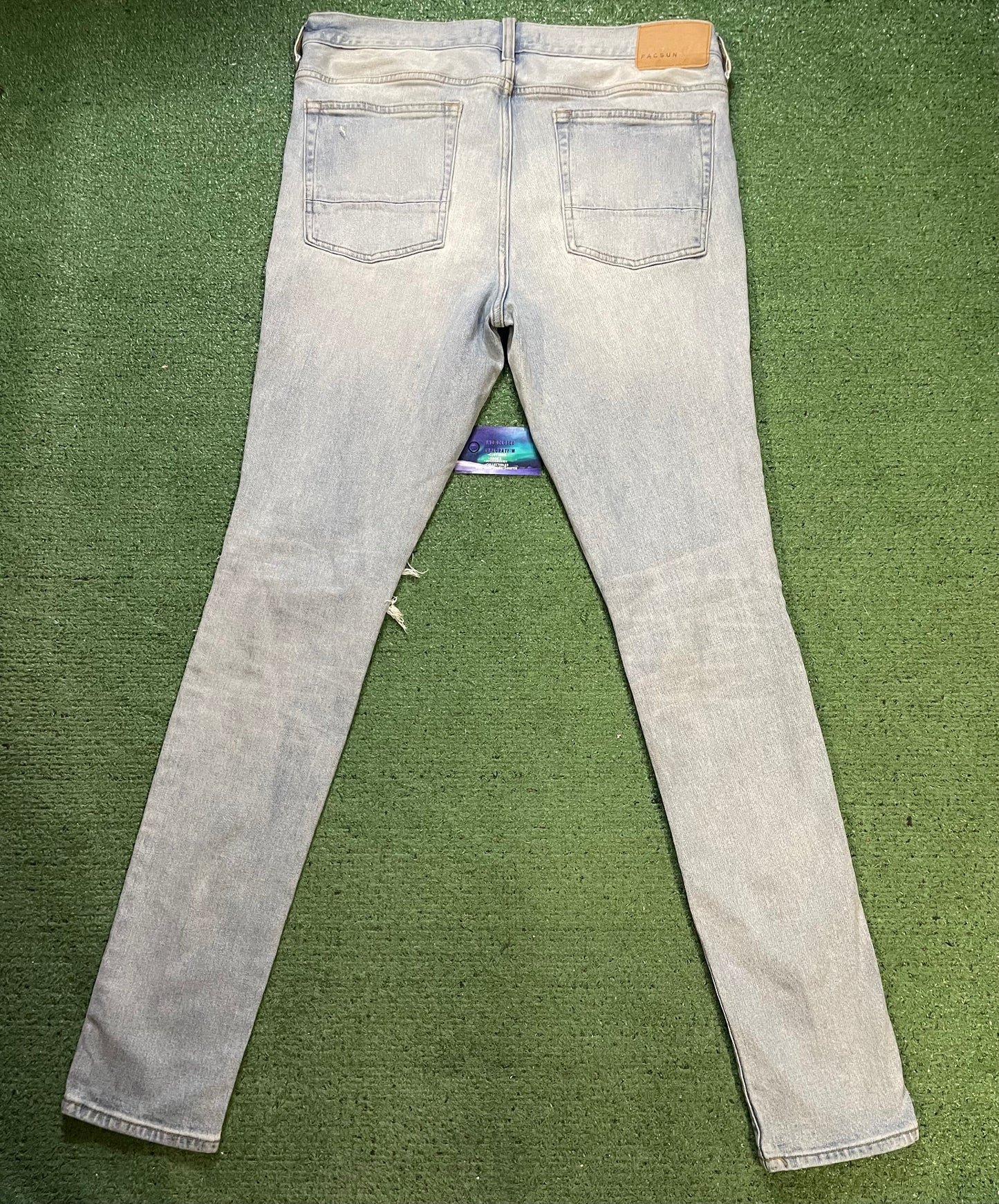 Pacsun light wash skinny jeans