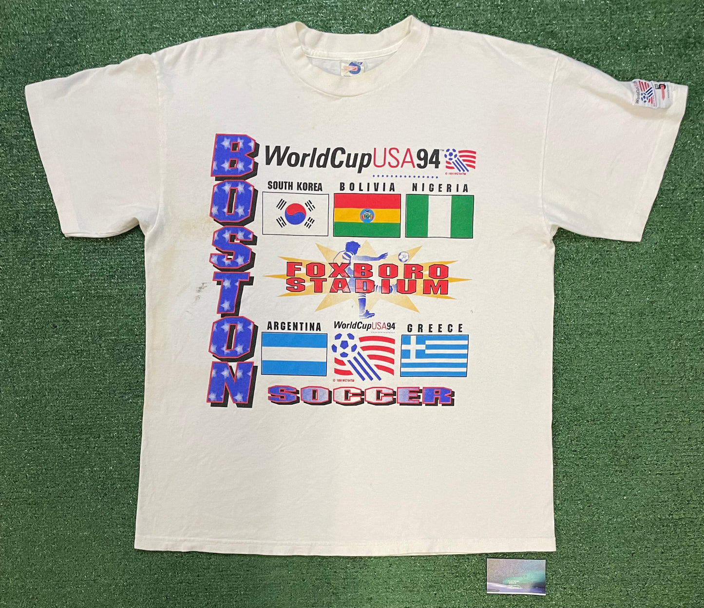Vintage 1994 World Cup soccer tee