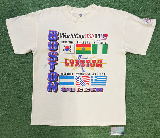 Vintage 1994 World Cup soccer tee
