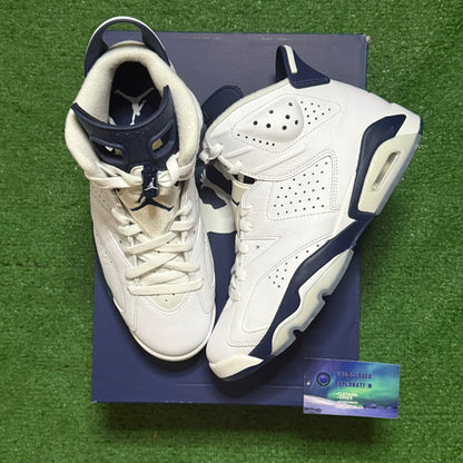 Jordan 6 Midnight Navy