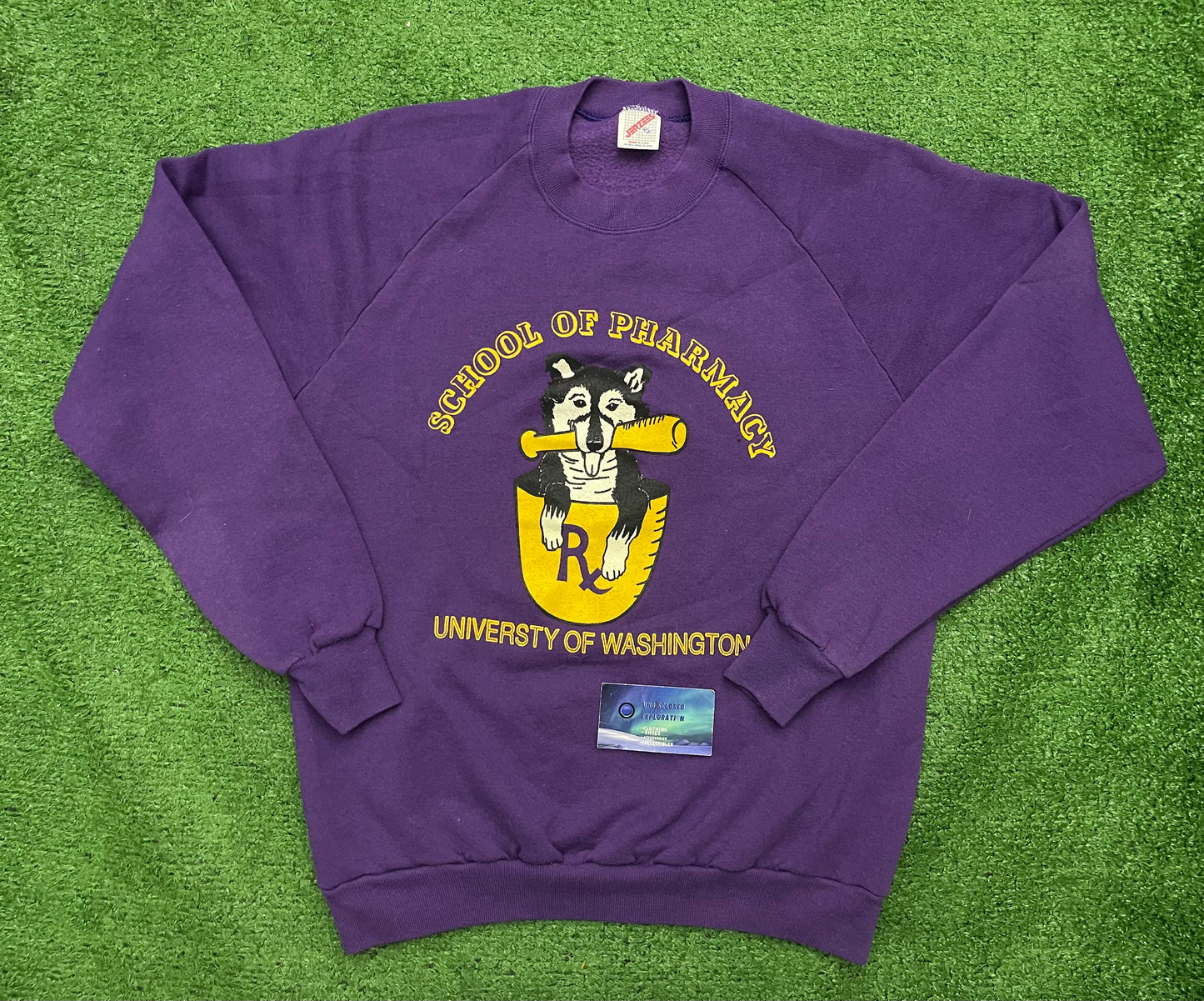 Vintage University of Washington Uw Pharmacy Crewneck