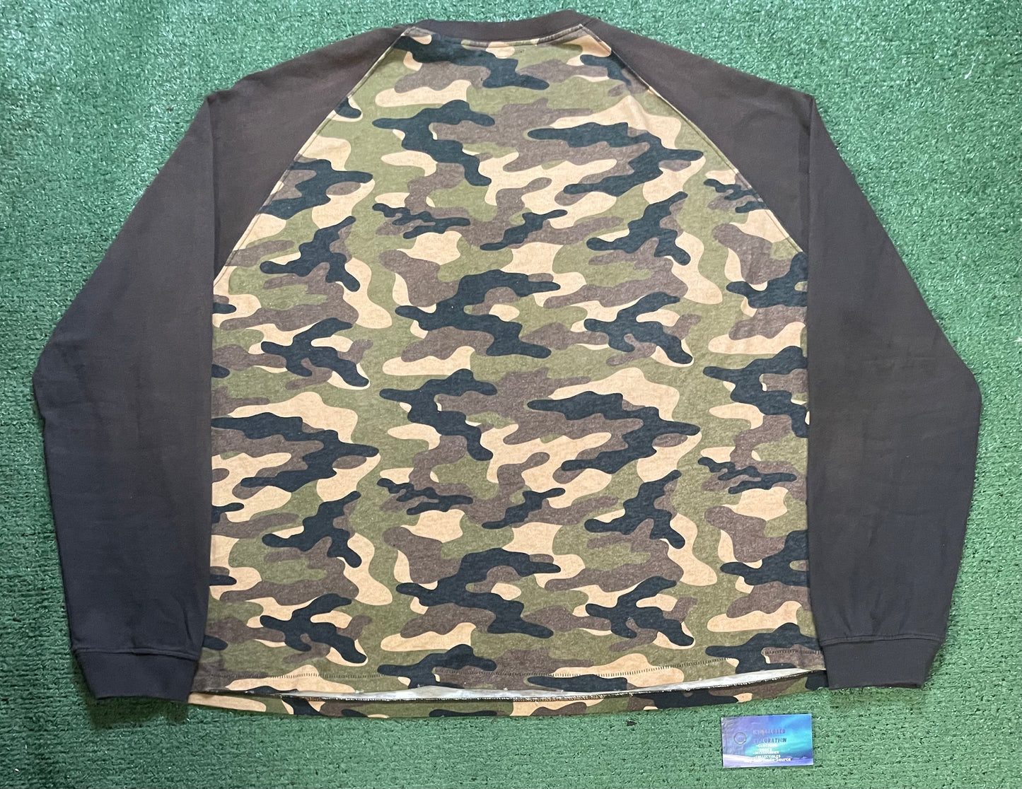 Rhude black hills camo longsleeve