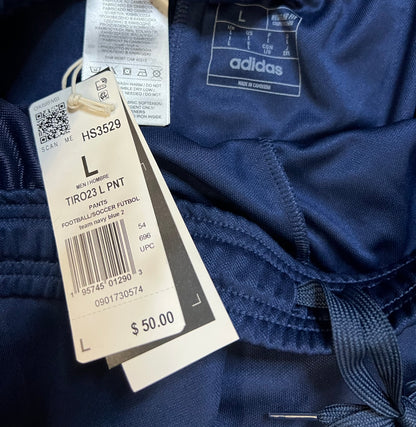 Adidas tiro 23 navy sweatpants