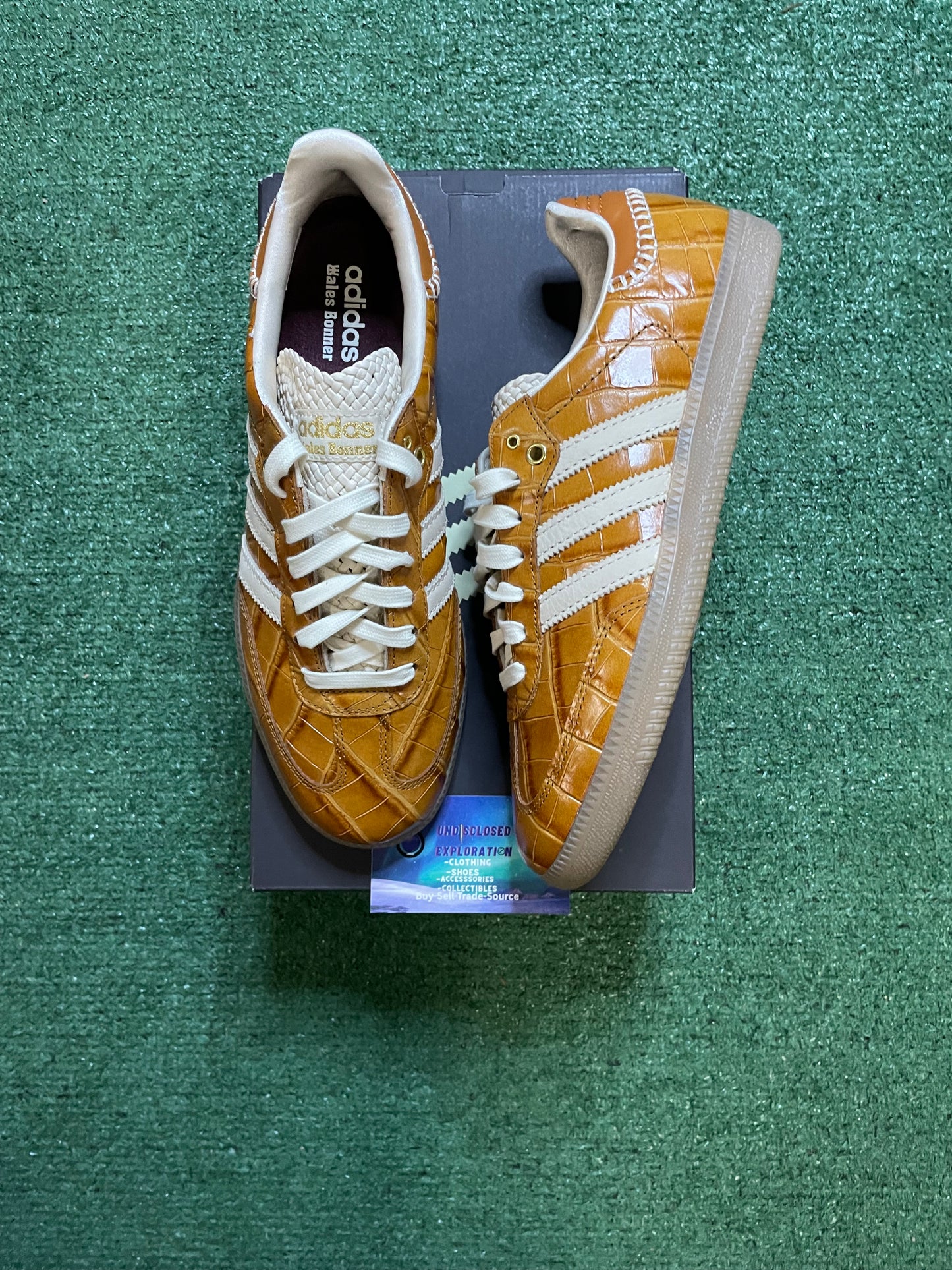 Adidas Samba X wales Bonner croc brown