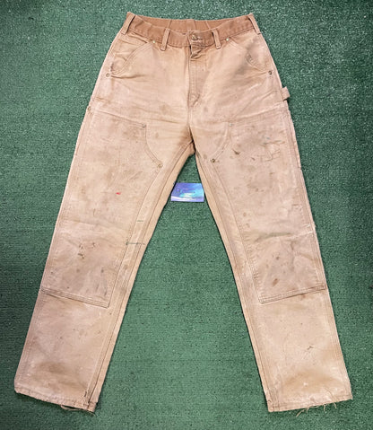 Carhartt beige double knees pants