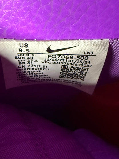 Nike Air Force 1 CPFM Fuchsia 9.5 Men/11 Women “Preowned”