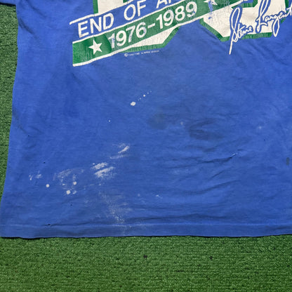 Vintage Distressed Steve Largent Seattle Seahawks Shirt