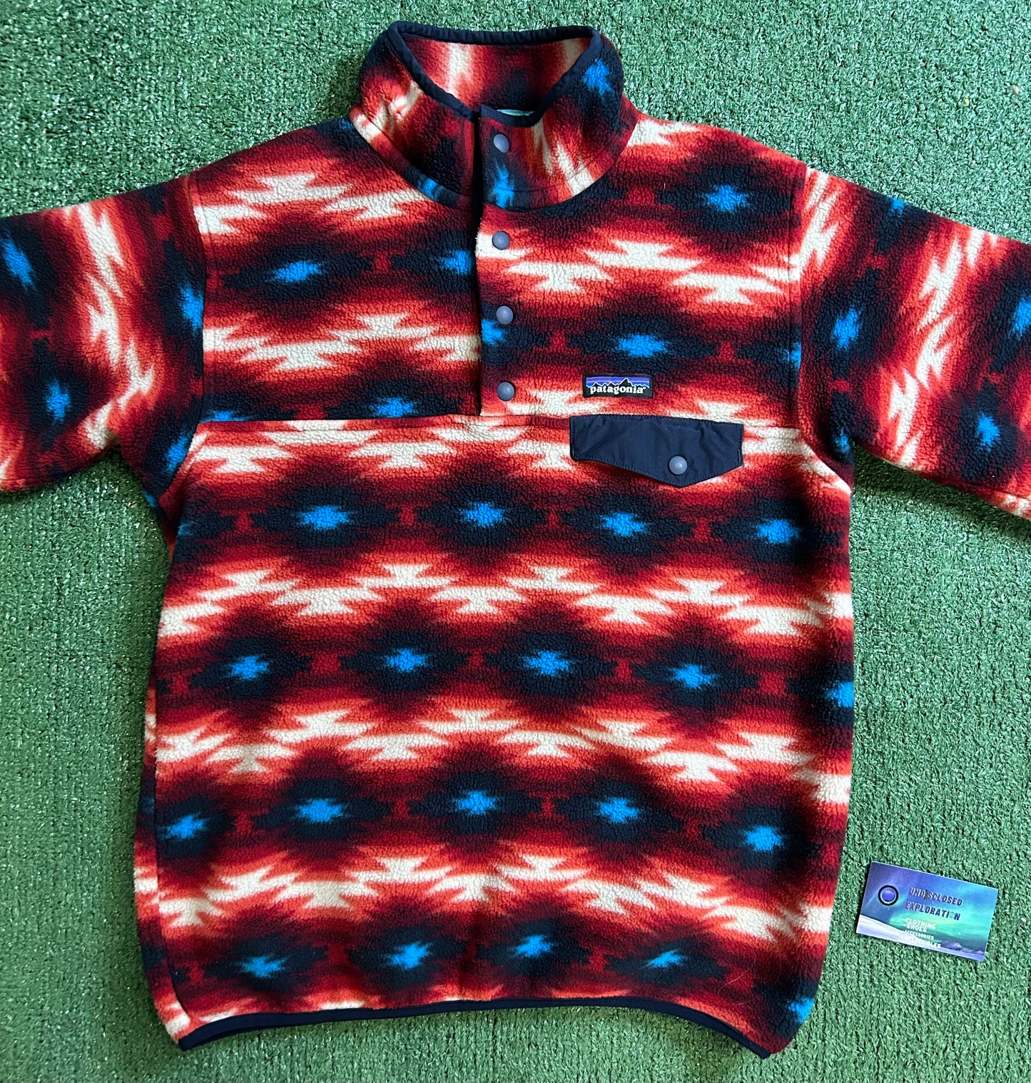 Vintage Patagonia 2000s Aztec Synchilla Fleece