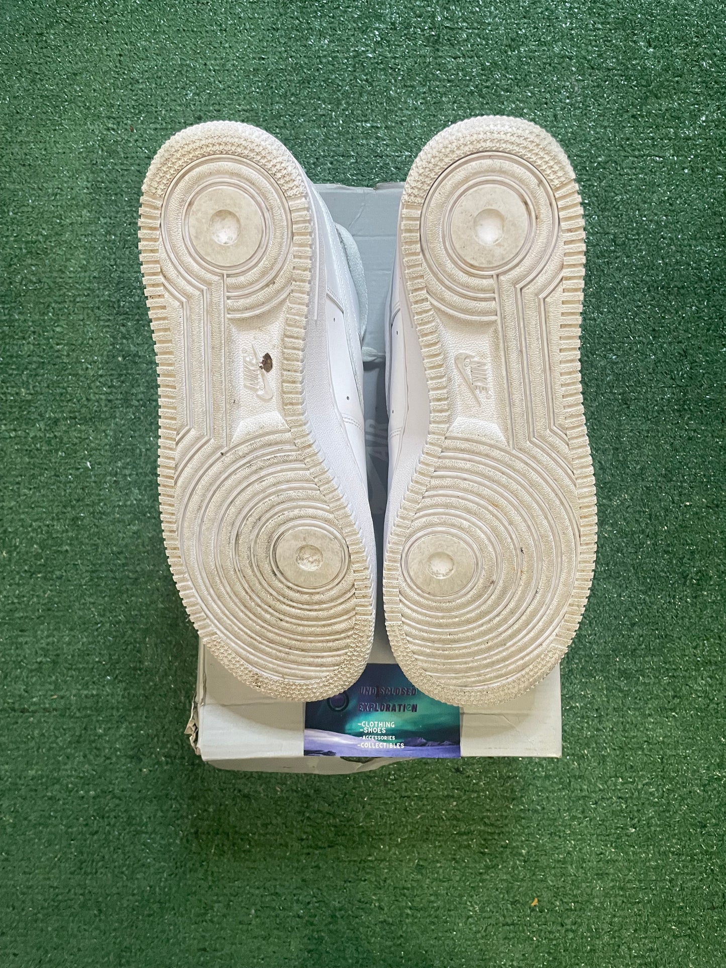 Nike Air Force 1 low triple white size 9men/10.5women